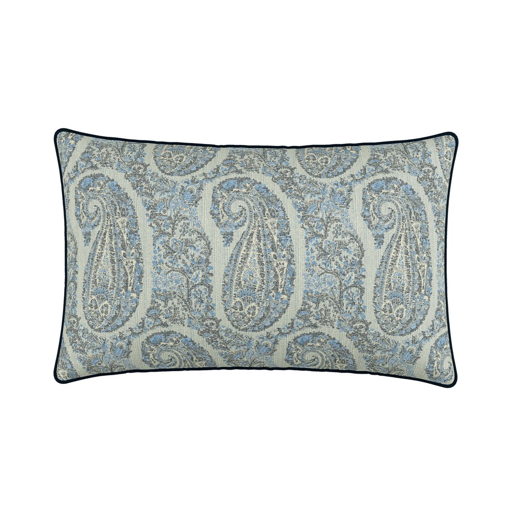 Delphine Cushion by Bedeck of Belfast in Chambray Blue